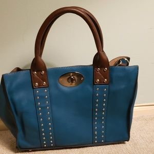 Teal handbag